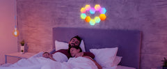 Intelligent RGB Hexagonal Wall Lamp – DIY Modular LED Light with Music Rhythm Control