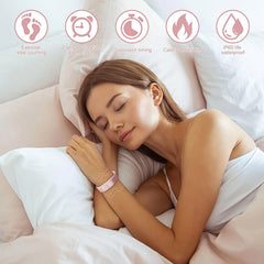 Digital Alarm Watch Bracelet with Vibration Alert for Quiet Wake-Up