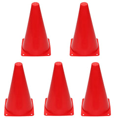 5-Pack Soccer Obstacle Marker Buckets – 23cm (9-Inch) Plastic Training Cone Sets