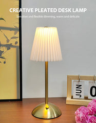 Wireless Rechargeable LED Touch Desk Lamp, Table Night Light Decor Bar