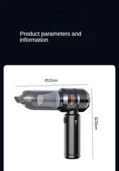 Portable Wireless Car Vacuum & Air Duster for Home and Auto Cleaning