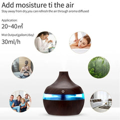 Mini USB Portable Air Humidifier – Quiet Mist for Home & Office