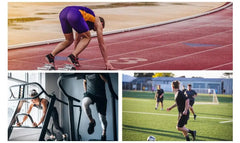 Athletic Sports Tape (4 Rolls) – Very Strong Support, Clean Removal, Ideal for Athletes & Trainers