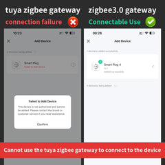 TNCE Smart Plug Tuya WiFi/Zigbee 3.0 EU Socket with Timer & Voice Control
