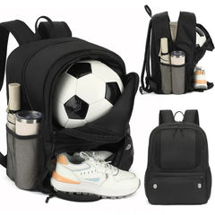 Waterproof Sports Backpack for Football, Basketball & Volleyball