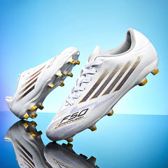 Unisex Soccer Shoes for Men & Boys – Comfortable Ankle-Support Football Boots (TF/FG)