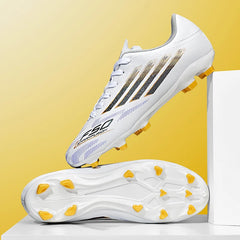 Unisex Soccer Shoes for Men & Boys – Comfortable Ankle-Support Football Boots (TF/FG)