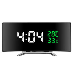 Multifunction LED Alarm Clock with Temp/Humidity Display