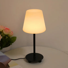 Creative Cream Desk Lamp USB Powered Tri-Color Ambient Light for Home Rooms