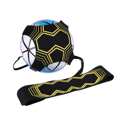 Football Kick Training Belt with Juggle Ball Holder for Skill Practice