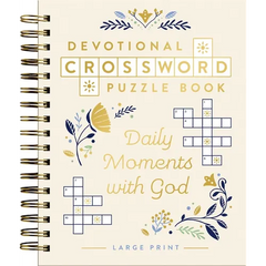 Daily Moments with God: Devotional Crossword Puzzle Book (36 Daily Devotions with Inspiring Activities to Enjoy God's Presence) - The Perfect Gift for