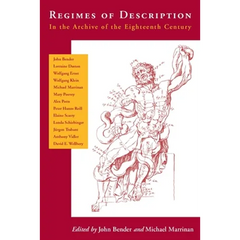 Regimes of Description: In the Archive of the Eighteenth Century