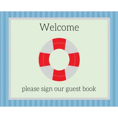 Guest Book for vacation home (Hardcover)