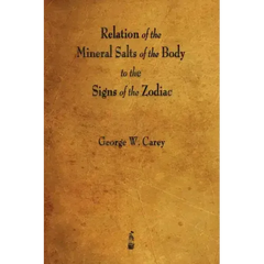 Relation of the Mineral Salts of the Body to the Signs of the Zodiac