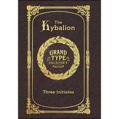 Large Print - The Kybalion - Grand Type Collector's Edition - Matte Hardcover with Dust Jacket