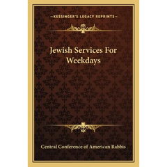 Jewish Services For Weekdays