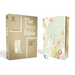 The Jesus Bible, ESV Edition, Leathersoft, Multi-Color/Teal