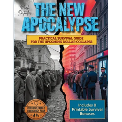 The New Apocalypse: Practical Survival Guide to Protect Your Wealth, Stockpile Essentials & Safeguard Your Family in the Coming Dollar Collapse Contai