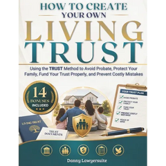 How to Create Your Own Living Trust: Using the TRUST Method to Avoid Probate, Protect Your Family, Fund Your Trust Properly, and Prevent Costly Mistak