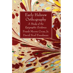 Early Hebrew Orthography