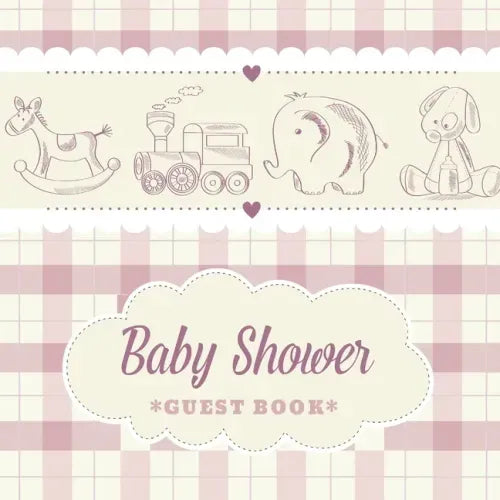 Baby Shower Guest Book: Toys for Boy Theme, Wishes to Baby and Advice for Parents, Guests Sign in Personalized with Address Space, Gift Log, Keepsake