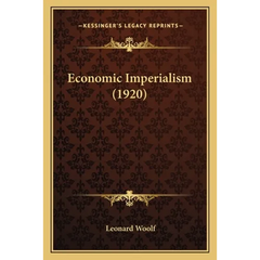 Economic Imperialism (1920)
