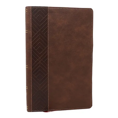 Nkjv, Personal Size New Testament, Brown Leathersoft, Red Letter, Comfort Print