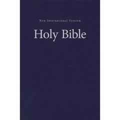NIV, Value Pew and Worship Bible, Hardcover, Blue