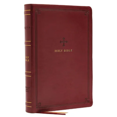Nrsv, Catholic Bible, Standard Personal Size, Leathersoft, Red, Comfort Print: Holy Bible