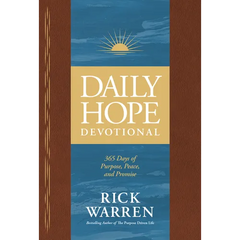 Daily Hope Devotional: 365 Days of Purpose, Peace, and Promise