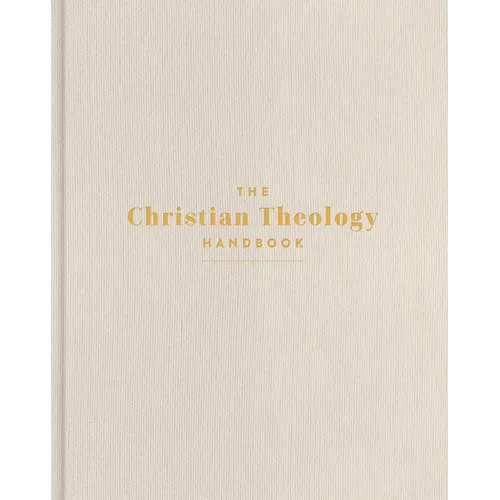 The Christian Theology Handbook, Cream Cloth Over Board