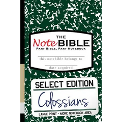 The NoteBible: Select Edition - New Testament Colossians