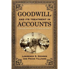 Goodwill and Its Treatment in Accounts: A Historical Look at Goodwill, Trade Marks & Trade Names