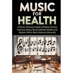 Music for Health: A Music Therapy Guide to Reduce Stress, Improve Sleep, Boost Mental Health, and Restore Mind-Body Balance Naturally