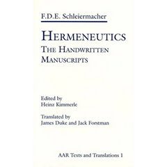 Hermeneutics: The Handwritten Manuscripts