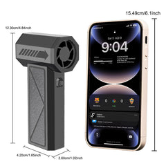 High-Power Electric Air Duster Turbo Blower for Car & Home Cleaning