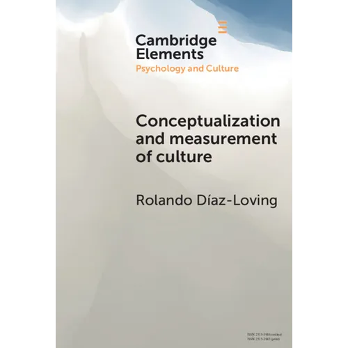 Conceptualization and Measurement of Culture