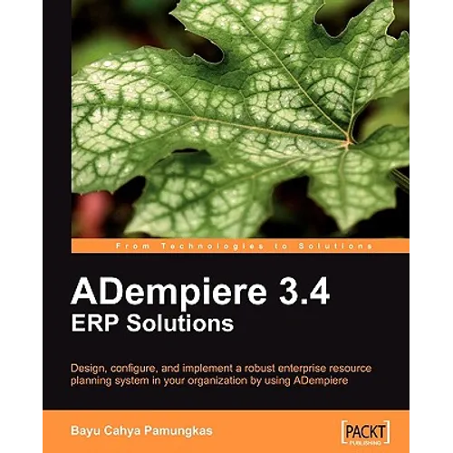 Adempiere 3.4 Erp Solutions