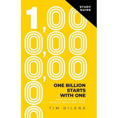 One Billion Starts with One Study Guide: How to Share Jesus Without Being Religious