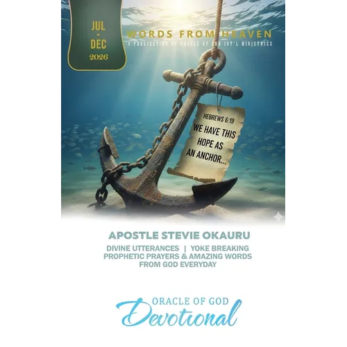 Oracle of God devotional July - Dec 2026