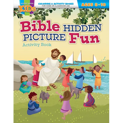 Bible Hidden Picture Fun: Coloring & Activity Book