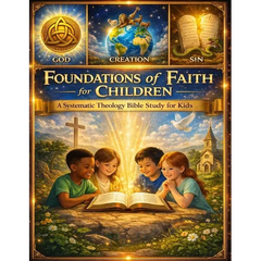 Foundations of Faith for Children; A Systematic Theology Bible Study for Kids