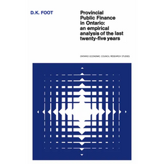Provincial Public Finance in Ontario: An Empirical Analysis of the Last Twenty-five Years