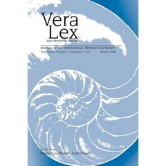 Vera Lex Vol 7: Journal of the International Natural Law Society