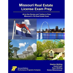 Missouri Real Estate License Exam Prep: All-in-One Review and Testing to Pass Missouri's PSI Real Estate Exam