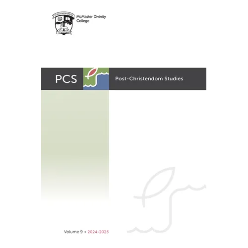 Post-Christendom Studies: Volume 9