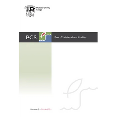 Post-Christendom Studies: Volume 9