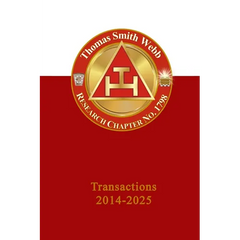 Thomas Smith Webb Chapter of Research: Transactions 2014-2025