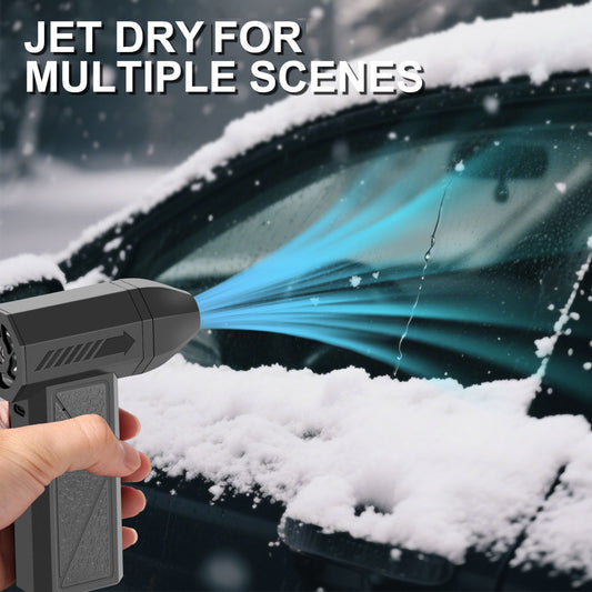 High-Power Electric Air Duster Turbo Blower for Car & Home Cleaning