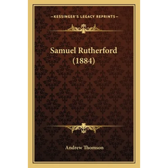 Samuel Rutherford (1884)